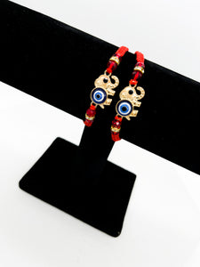 Evil Eye Elephant Bracelet