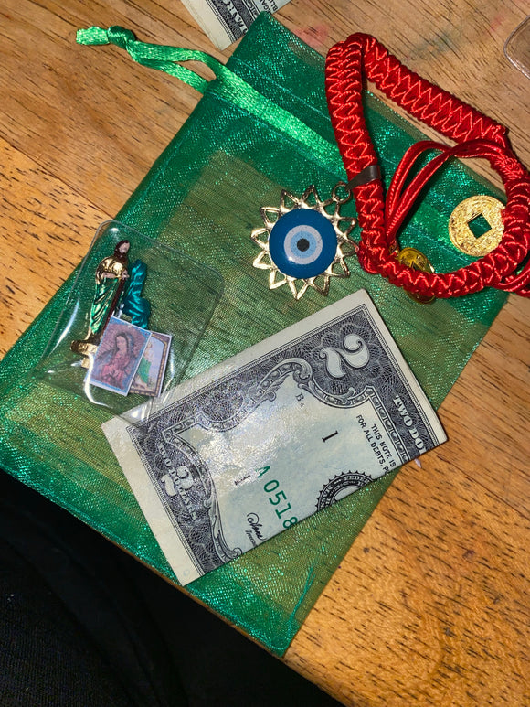 Amulet for Money & Good Luck/ Amuleto para Dinero y Buena Suerte