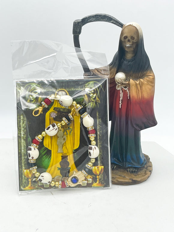 Holy Death Bracelet/Santa Muerte Pulsera