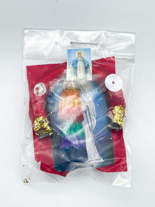 Santa Muerte Herradura Amuleto | Holy Death Horseshoe Amulet